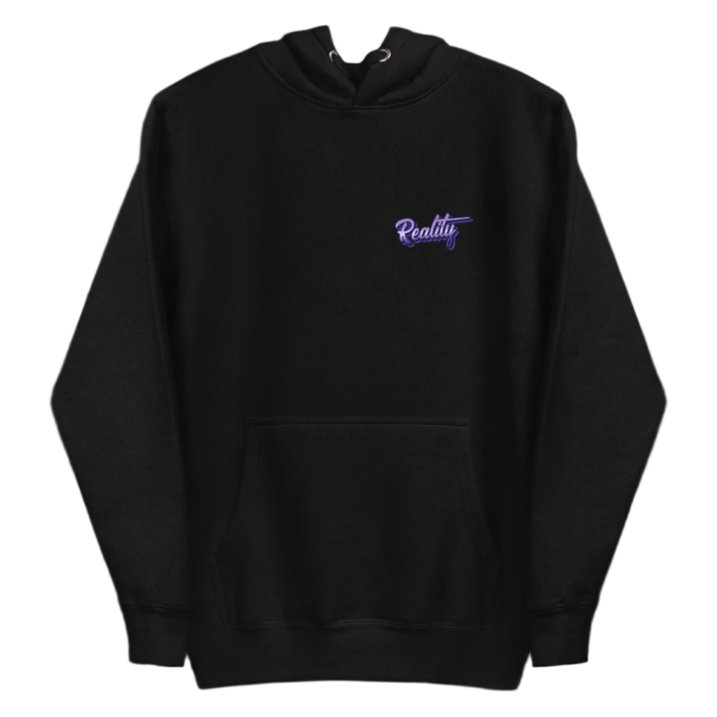 Purple wavy reality hoodie