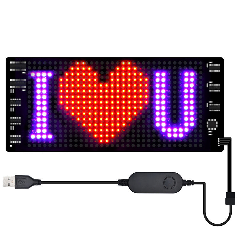 Programmable Ultra Thin LED Sign