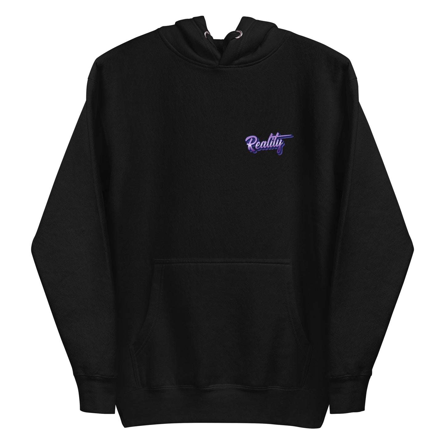 Purple wavy reality hoodie