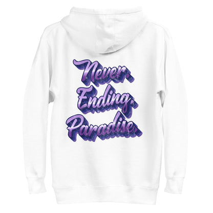 Purple wavy reality hoodie