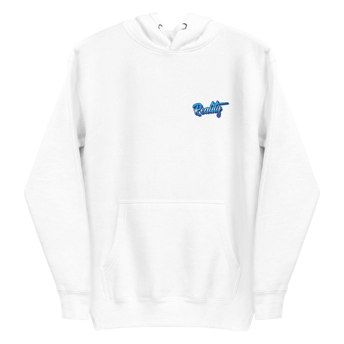 Blue wavy reality hoodie